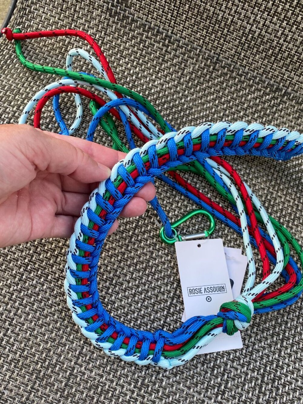 Women's Sports Cord Belt - Rosie Assoulin x Target Blue XS/S